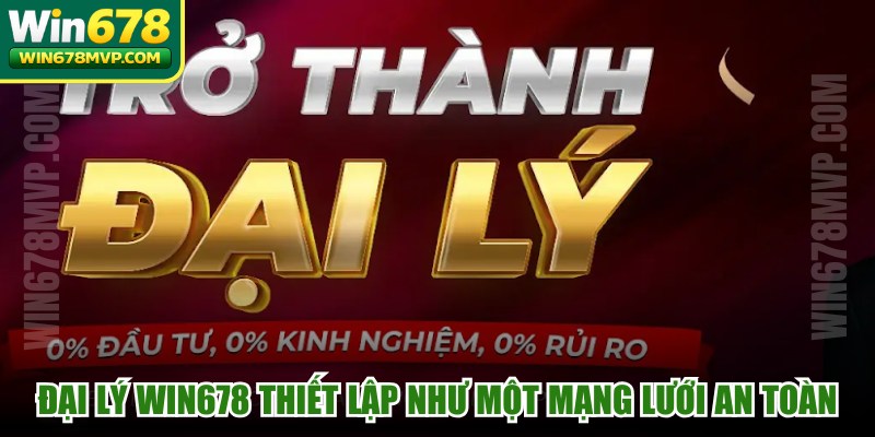 Đại lý WIN678 thiết lập như một mạng lưới liên kết an toàn