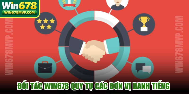 Đối tác WIN678 quy tụ các đơn vị danh tiếng về cá cược