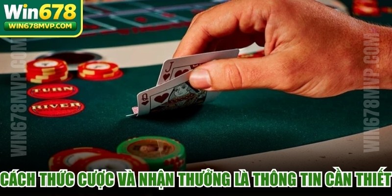Cách thức cược và nhận thưởng là thông tin cực kỳ cần thiết hiện nay